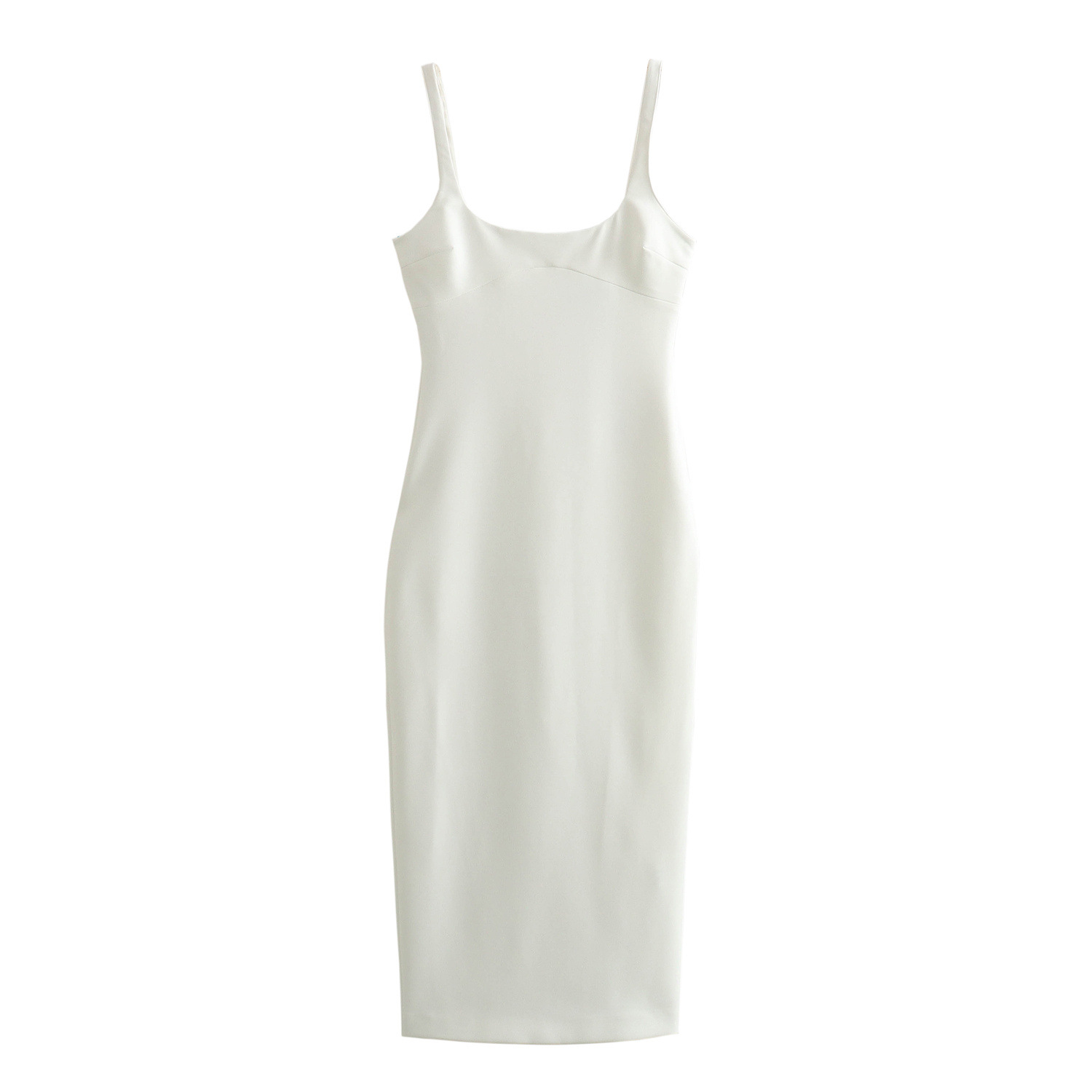 Maxct New Spring Style Solid Color Medium And Long Version Suspender Dress 2289777