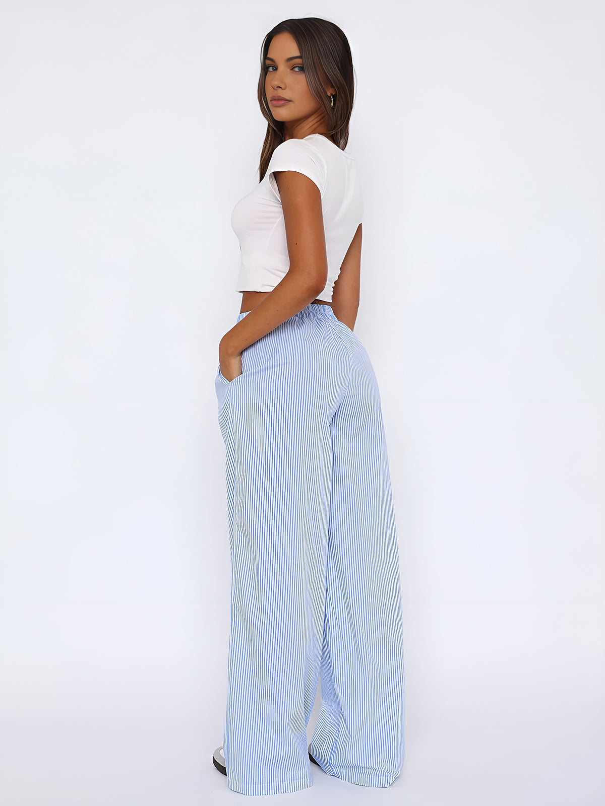 Maxct Styling Striped Long Pants