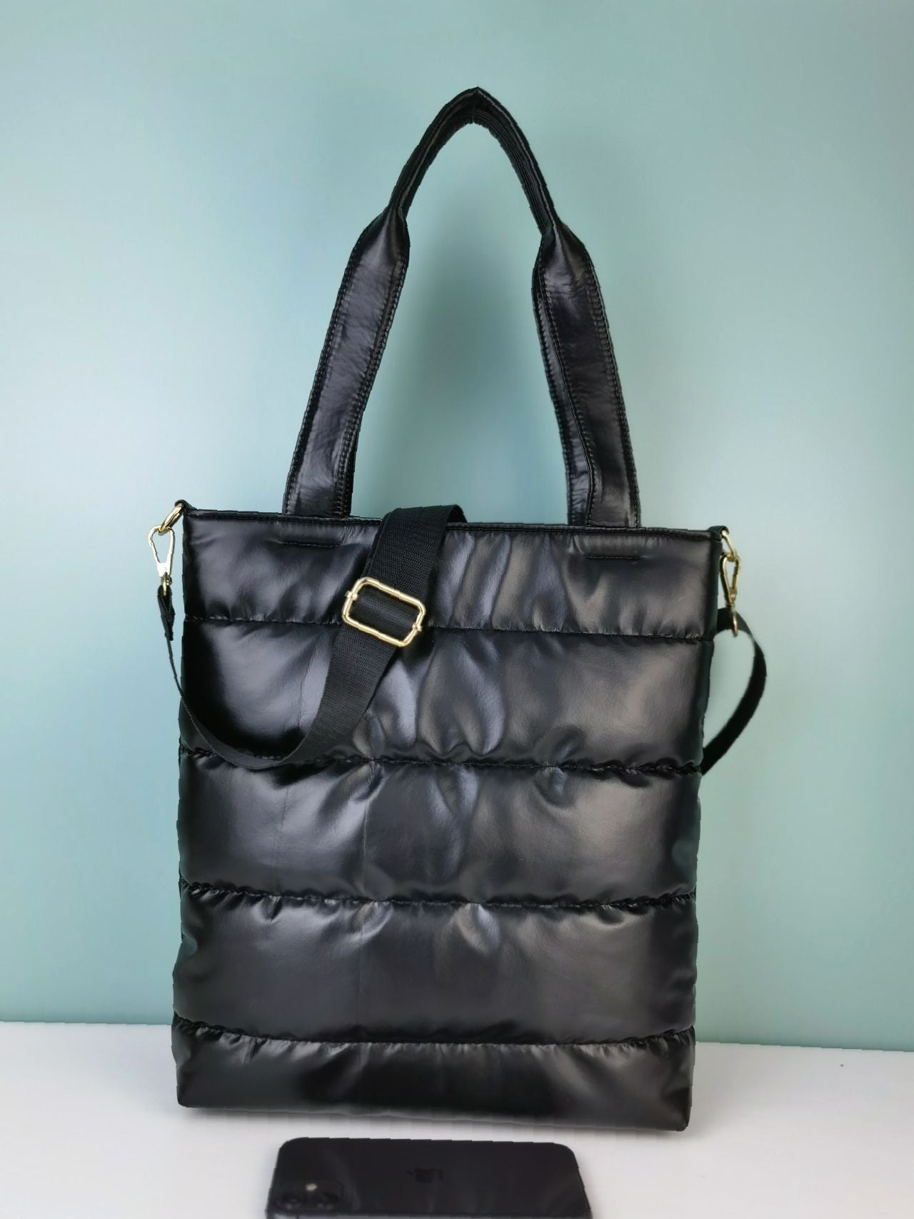 Maxct - Minimalist Ruched Tote Bag  - Women Tote Bags