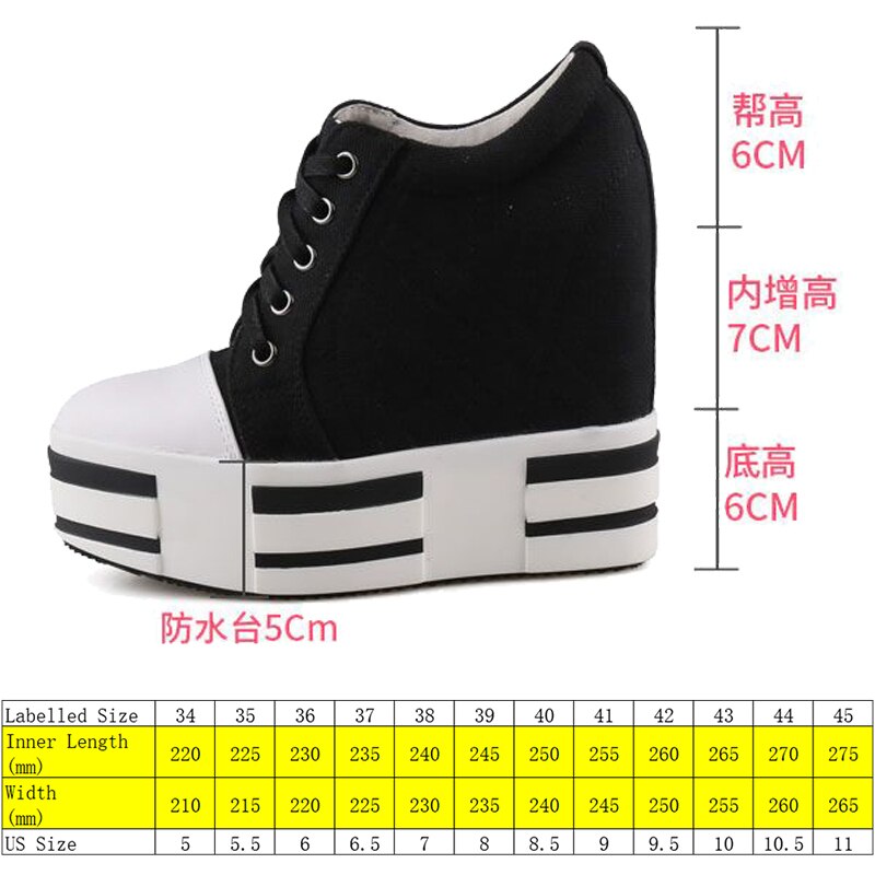 Women's Denim Wedge Shoes - Round Toe, Lace-up Closure Maxct