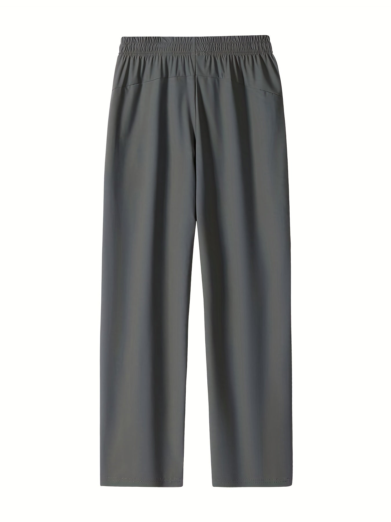 Maxct  Lightweight Breathable Comfy Joggers, Men's Casual High Stretch Waist Drawstring Sports Pants Sweatpants