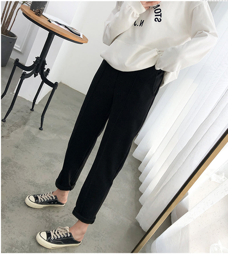 Wool Thicken Style Pencil Long Pants Maxct