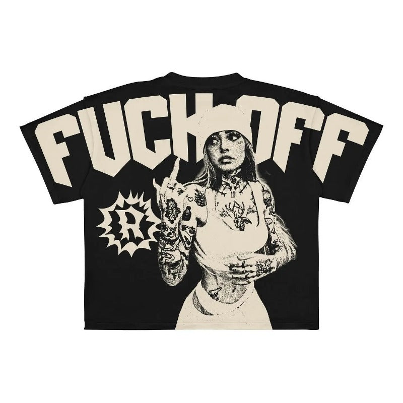 Maxct 90S Streetwear Street T-Shirt Y2K Men'S Hip Hop Pattern Printed Round Neck Oversized T-Shirt New Harajuku Gothic Short Sleeve Top Clothing 0924