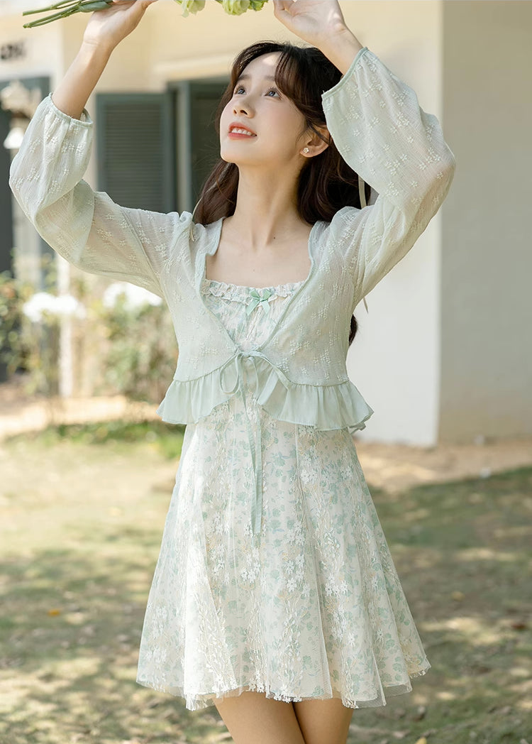 Twirly Floral Mini Cami Dress Maxct