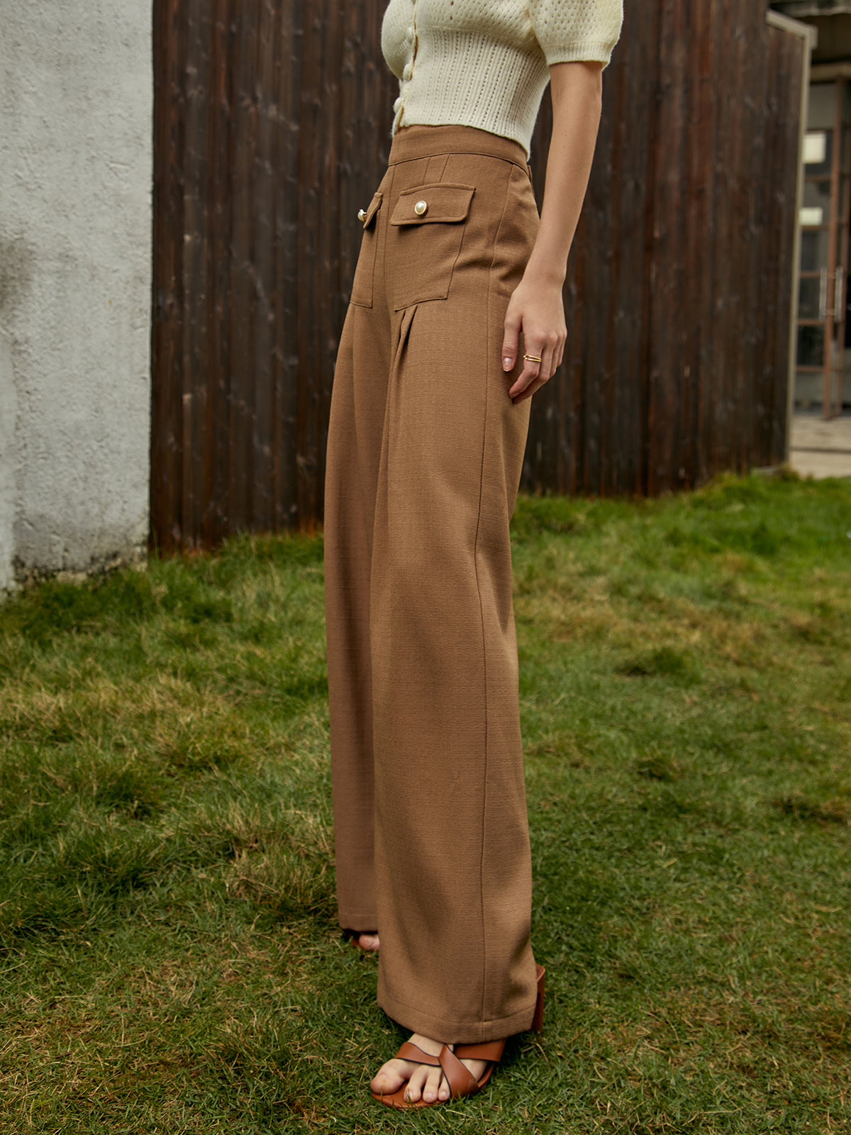 Maxct Double Pocket Casual Long Pants