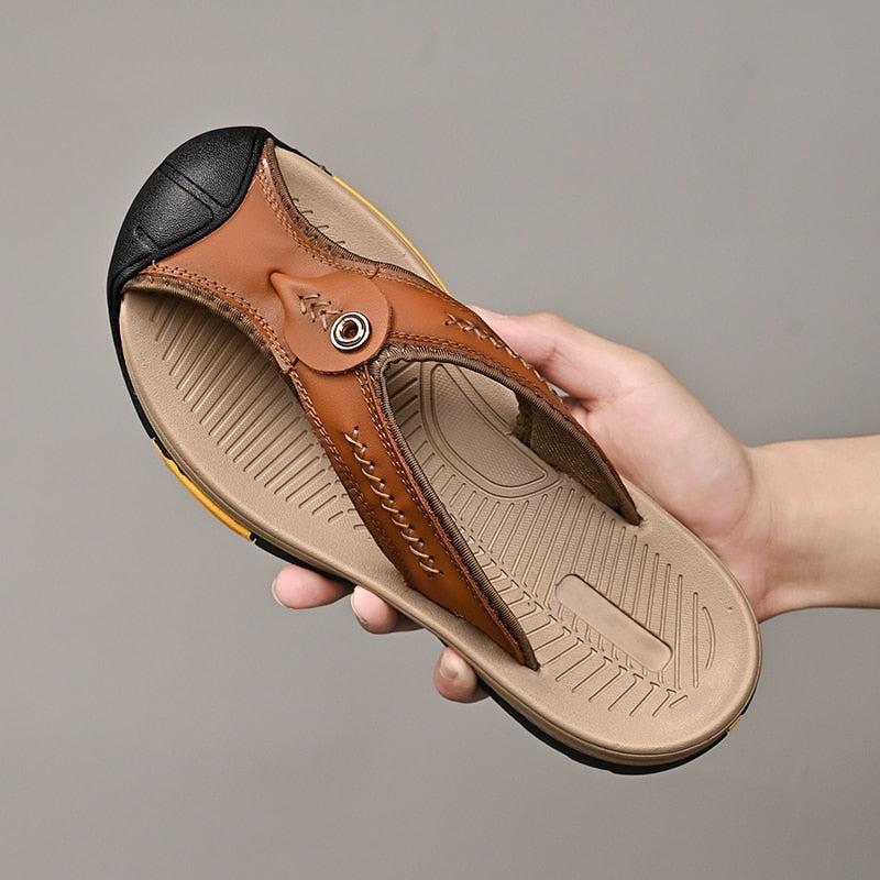 Mens Flip Flops Beach-Ready Sandals Maxct