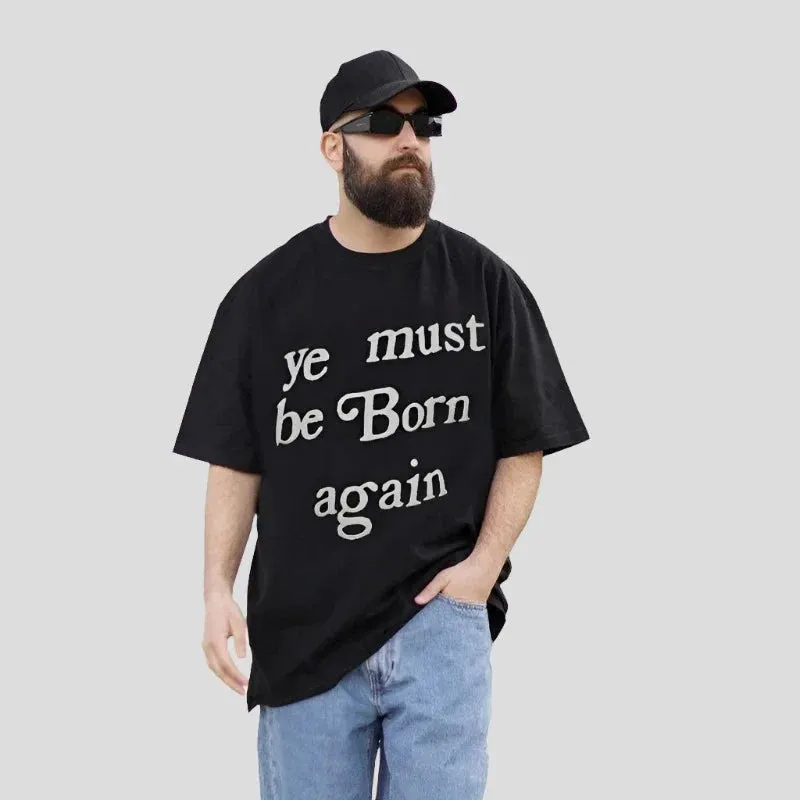 Kanye Hoodie - Ye Must Be Born Again Unisex Oversized Maxct