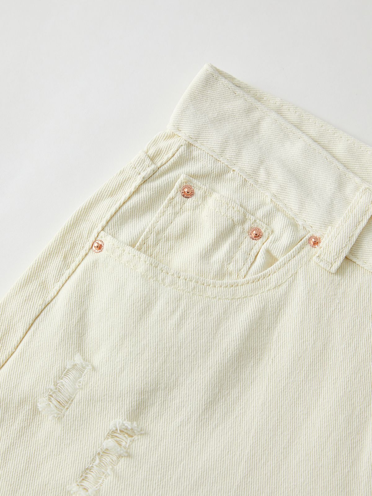 Basic Wash Straight Leg Boyfriend Jeans Maxct