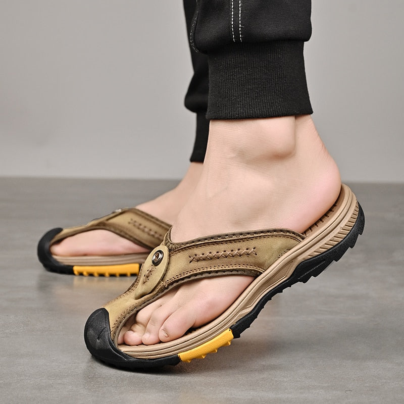 Mens Flip Flops Beach-Ready Sandals Maxct