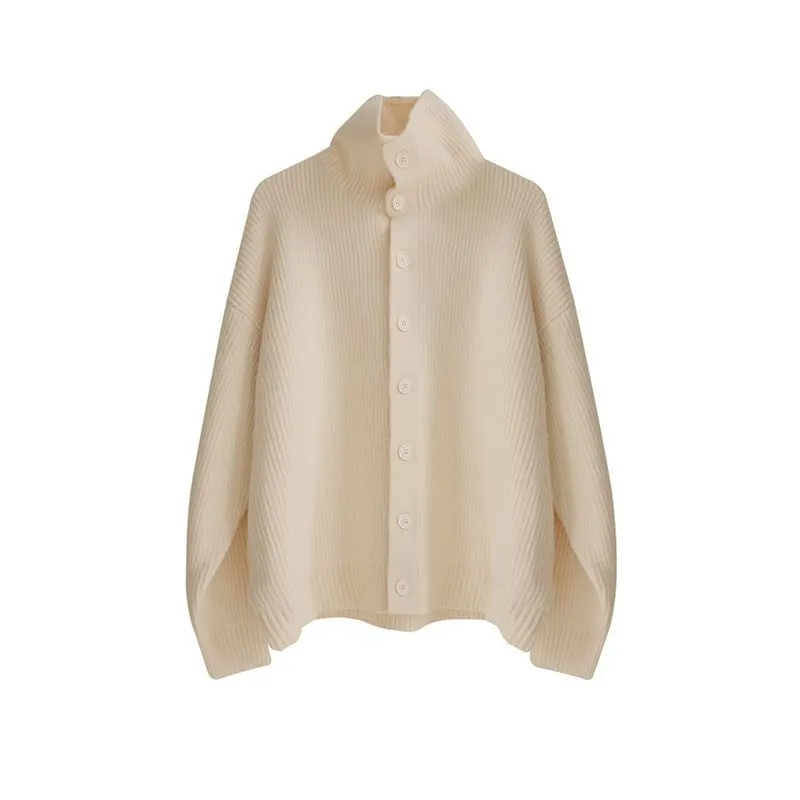 Men's Kit Cardigun, Men's Design, Fashion, Spring, Tubneck Design Cardigun, Sweaters, Outcoat, Jacket