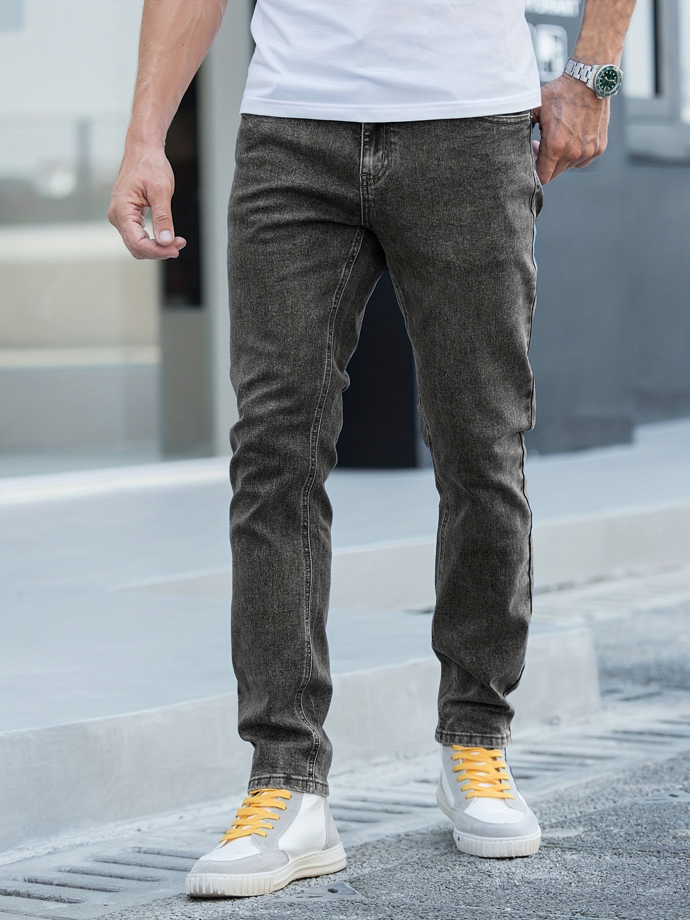 Maxct  Men's Slim Fit Stretch Jeans