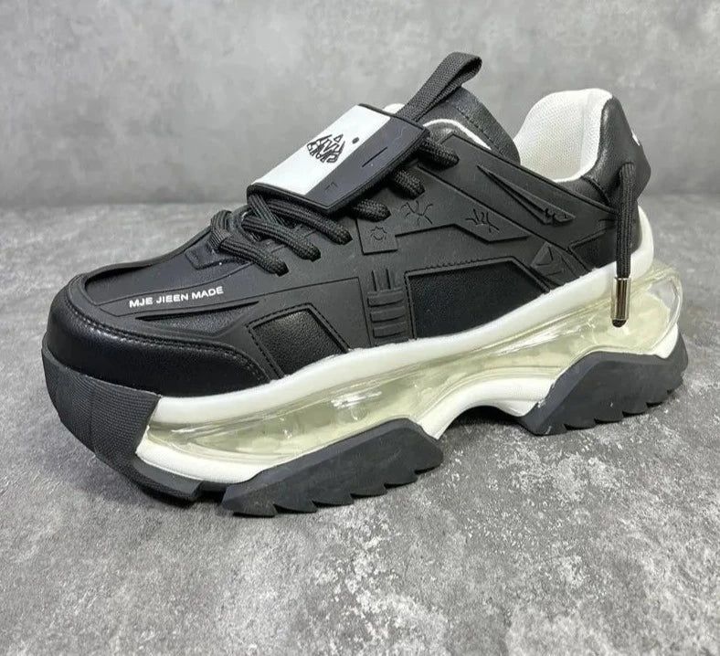 Height Increased Air Cushion Platform Sneakers for Men Maxct