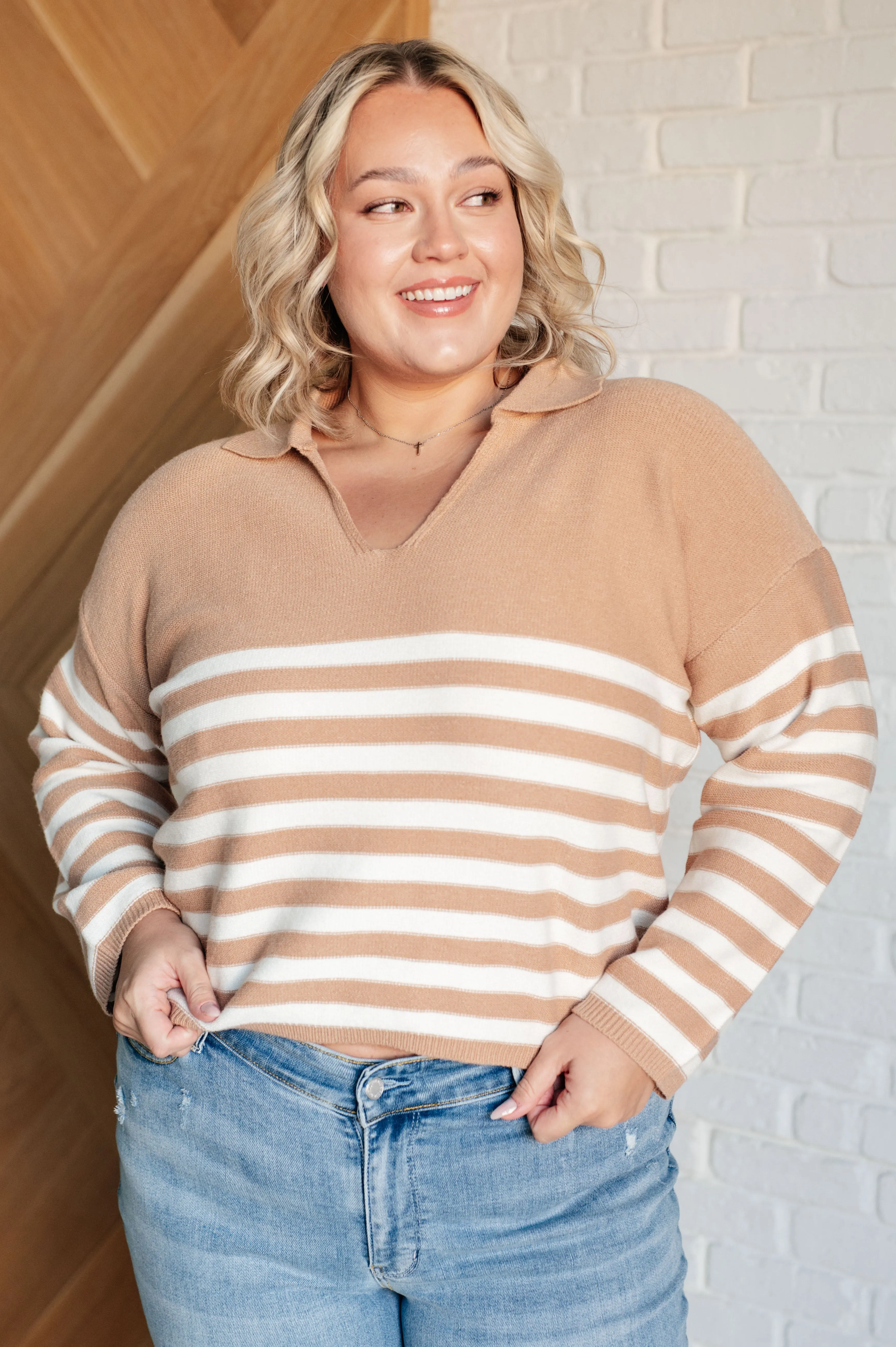 Maxct &Memorable Moment Striped Sweater
