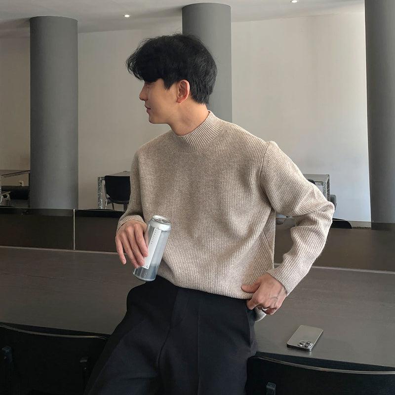Maxct Stand Collar Bottoming Sweater