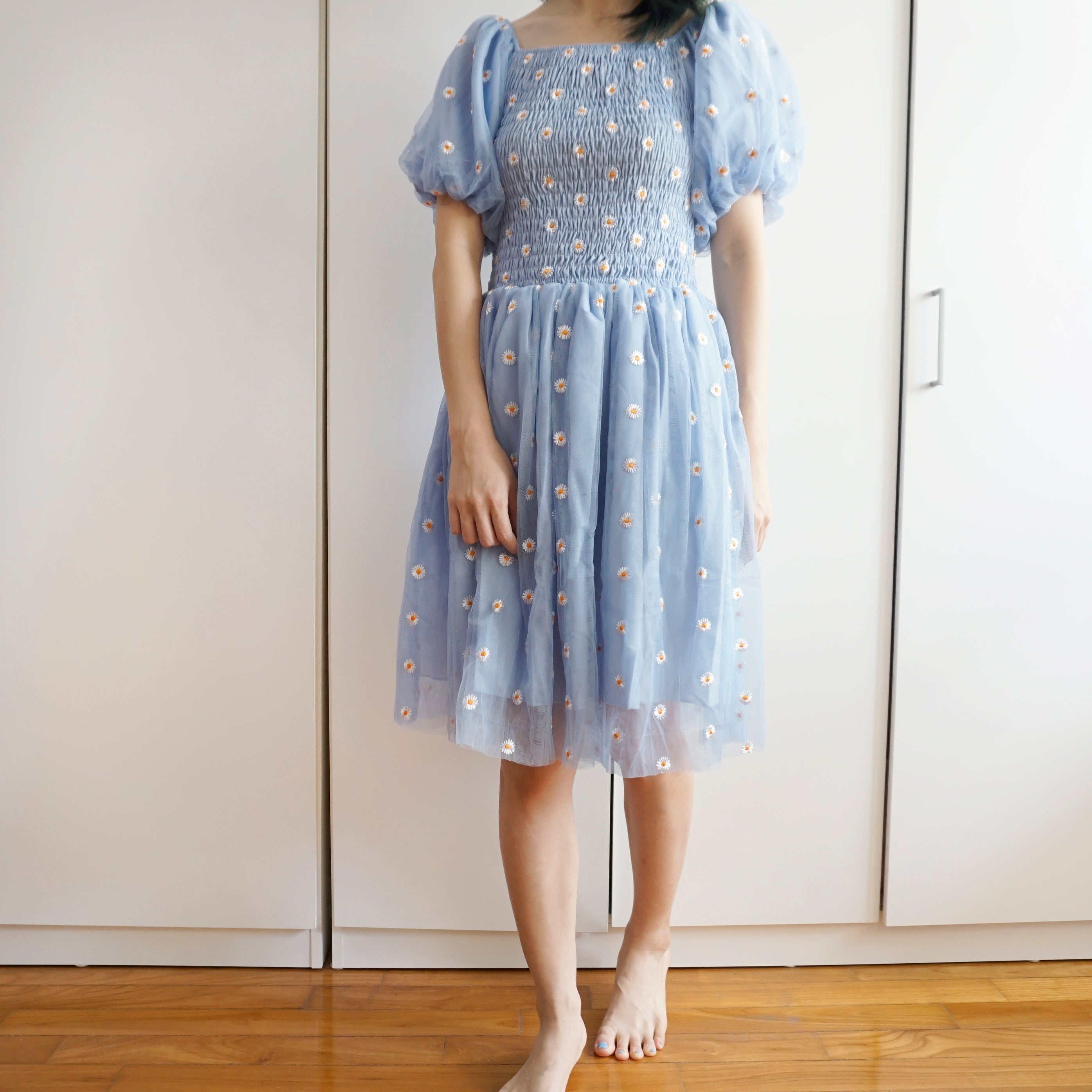 Puff Sleeve Daisy Dress Maxct