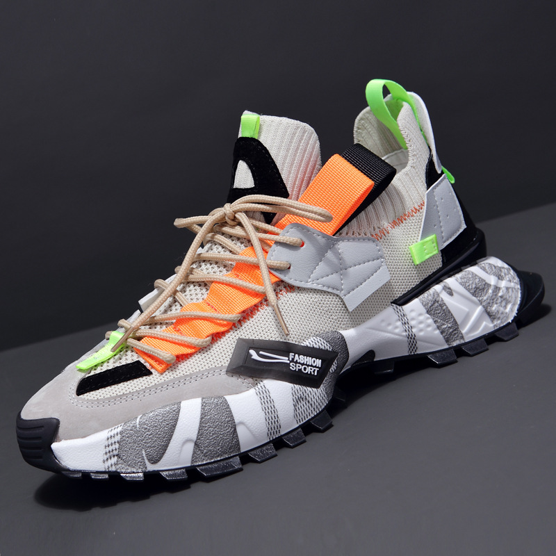 Breathable Lace-up Sneakers - true-deals-club
