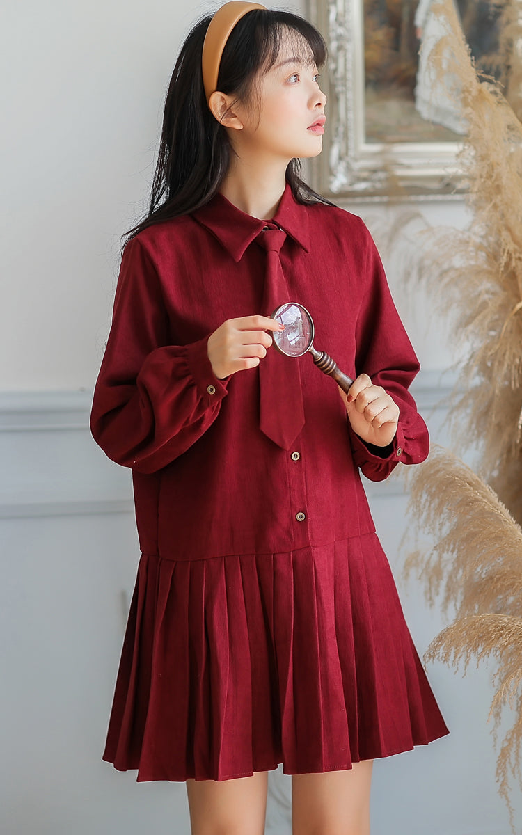 Prep School Vest & Dress Set Maxct