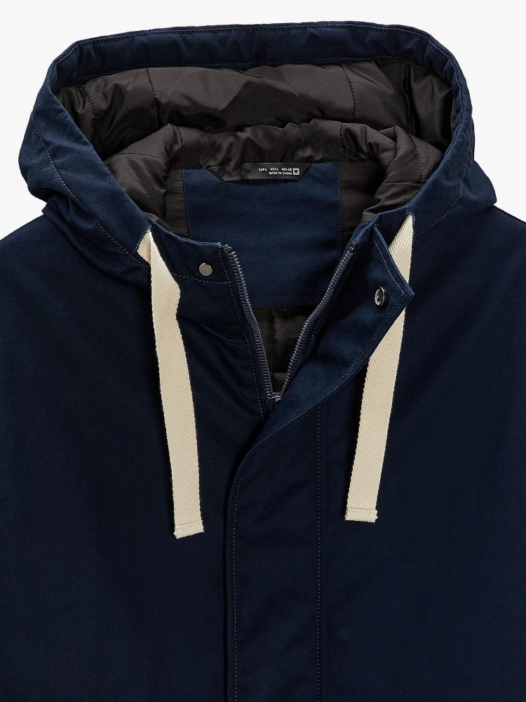 &Men's Mid-Length Fishtail Parka Jacket
