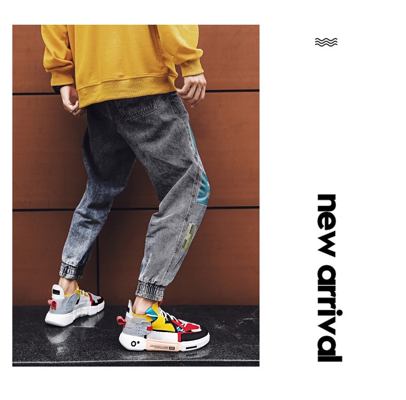 Mixed Colors Sneakers for Men - true-deals-club