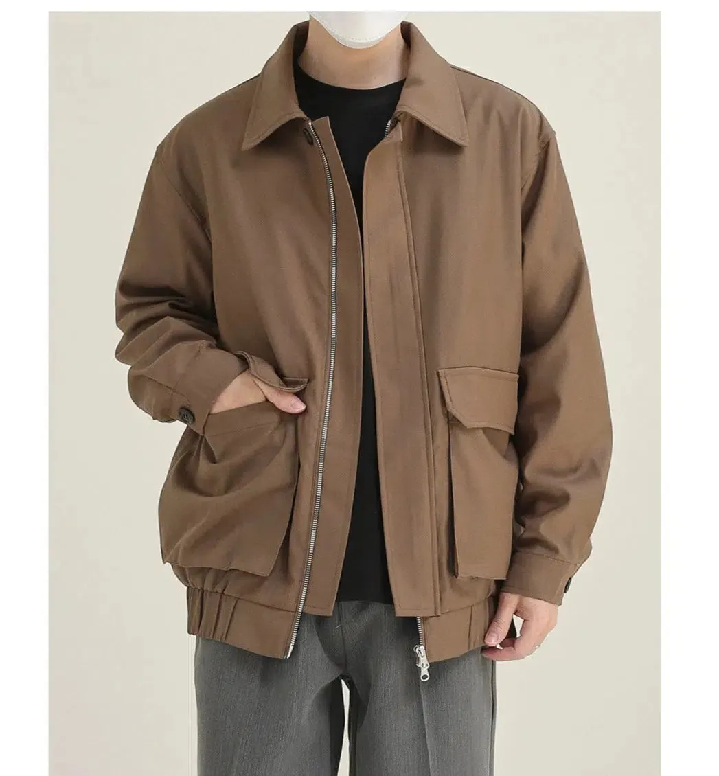 Maxct Anti-wrinkle Multi Pocket Lapel Jacket