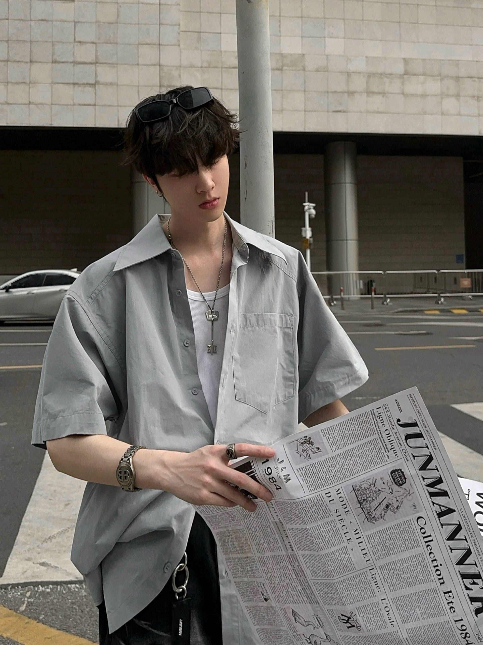 JM Essential Vintage Short Sleeves Shirt Maxct