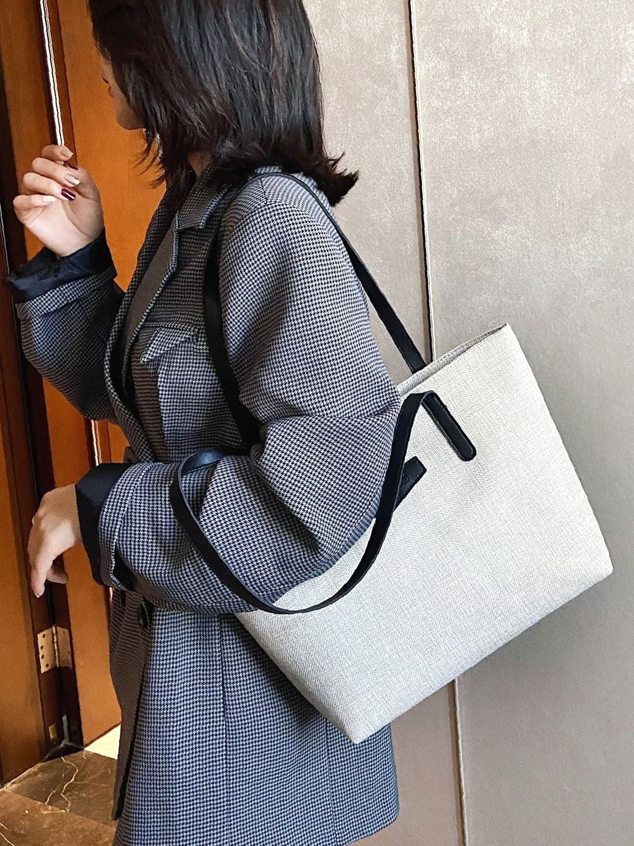Maxct - Minimalist Shoulder Tote Bag  - Women Tote Bags