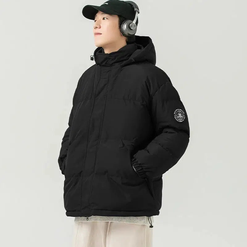 Maxct Velvet Hooded Cotton Jacket