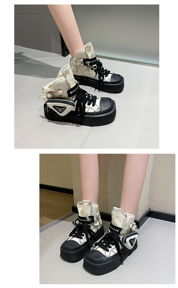 Ankle Boots Denim Platform Luxury for Women