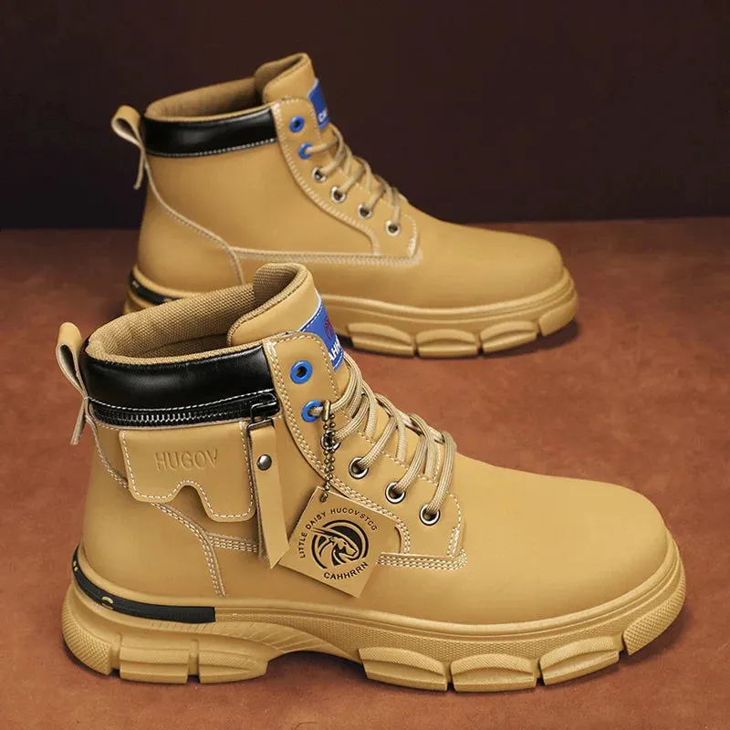 High-Top Platform Men's Martin Boots Maxct