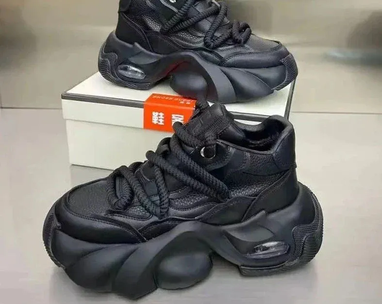 Trendy Thick Platform Sneakers for Men Maxct