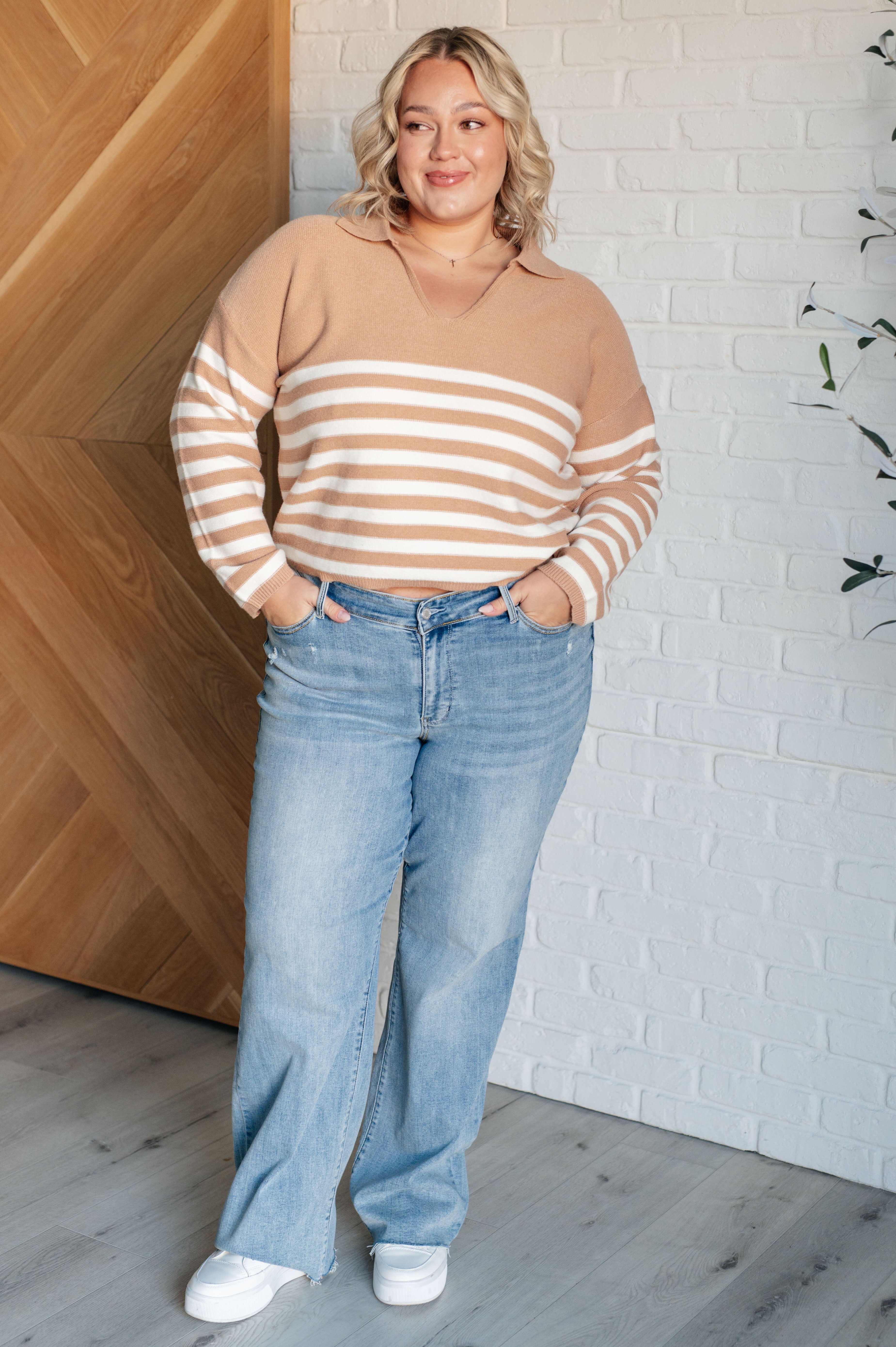 Maxct &Memorable Moment Striped Sweater