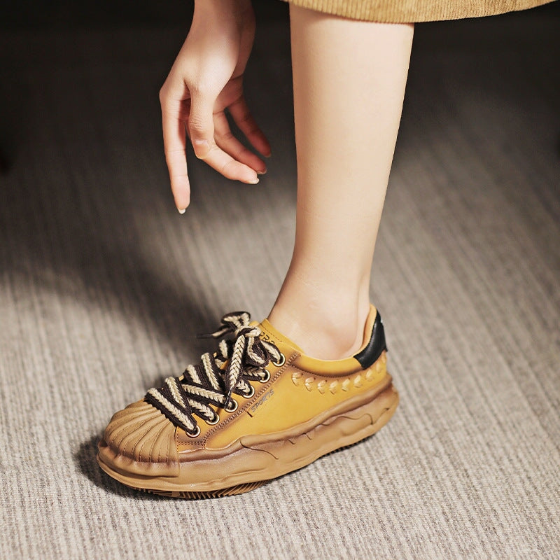 Original Sole Sneakers Platform Low-top Lace up Maxct
