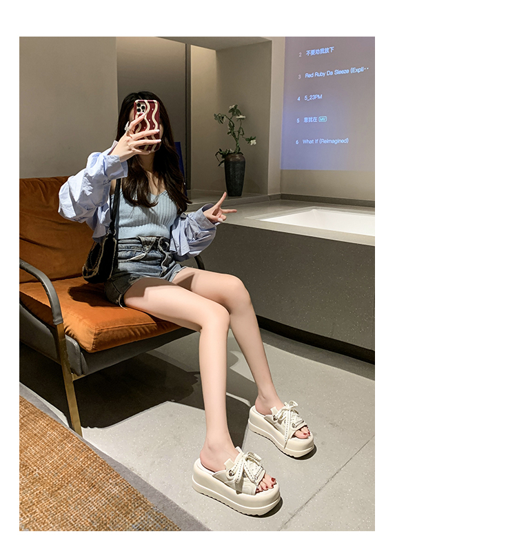 Luxury Platform Wedge Sandals for Women