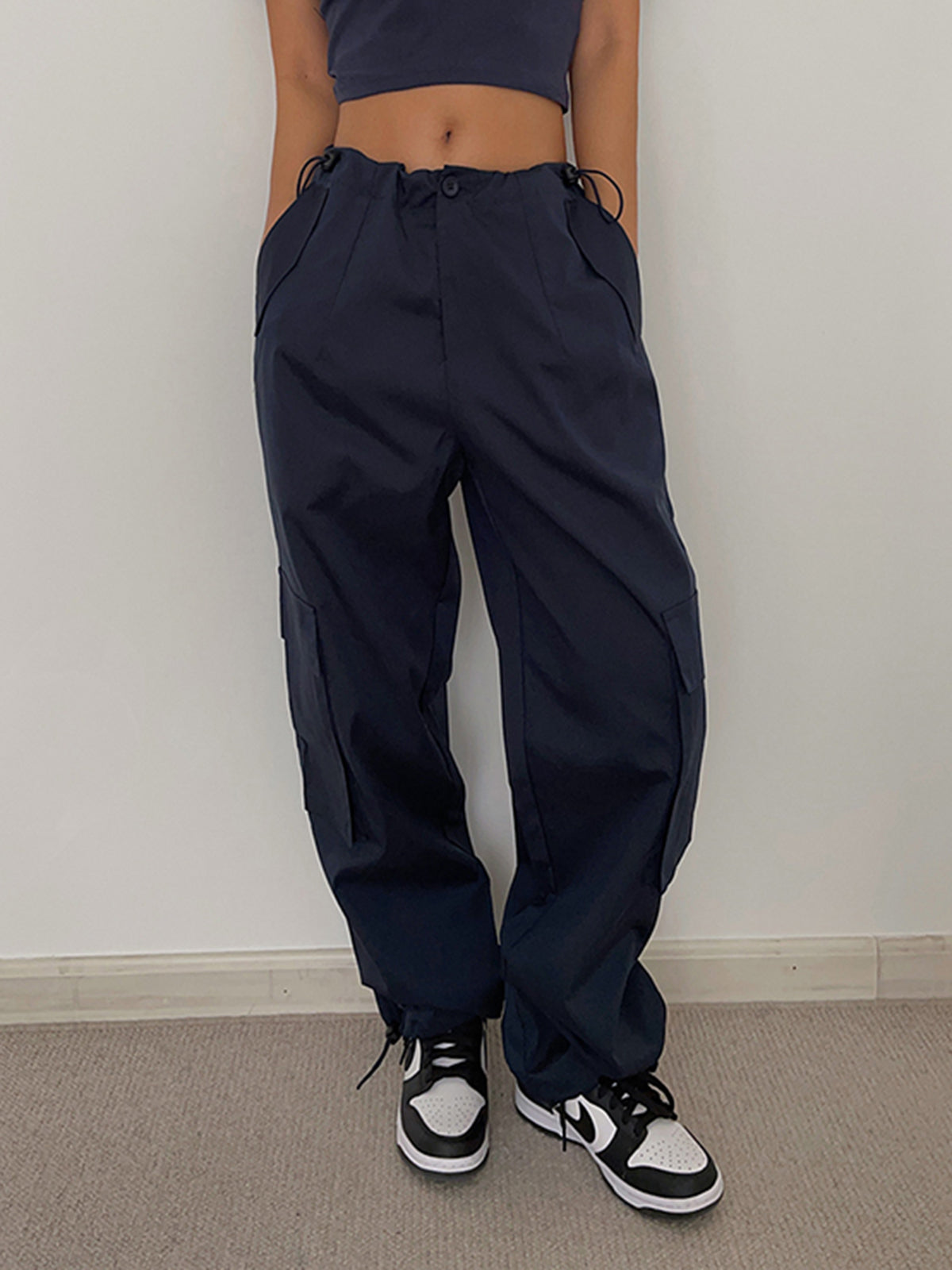 Maxct Boho Cargo Parachute Pants