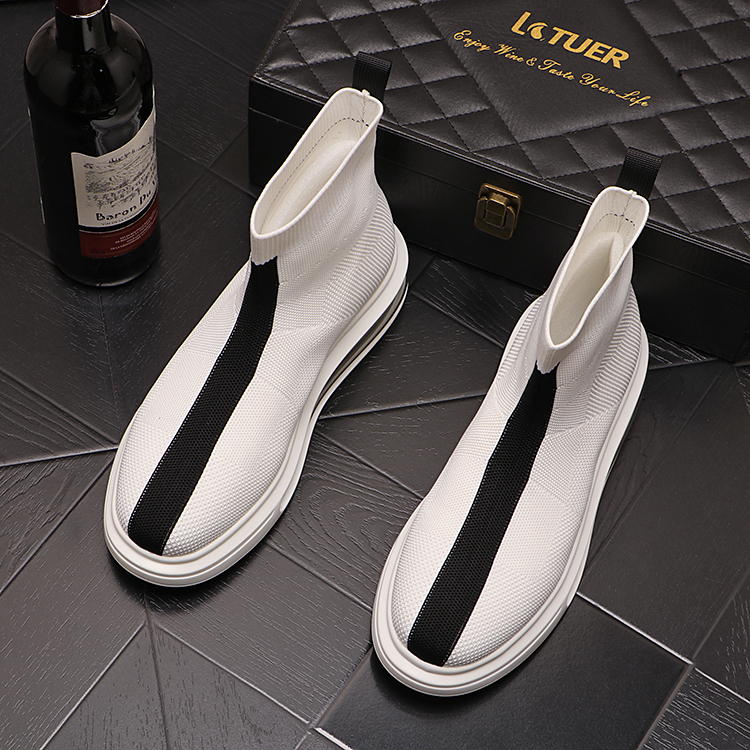 Breathable Knitted Men Sock Shoes - true deals club
