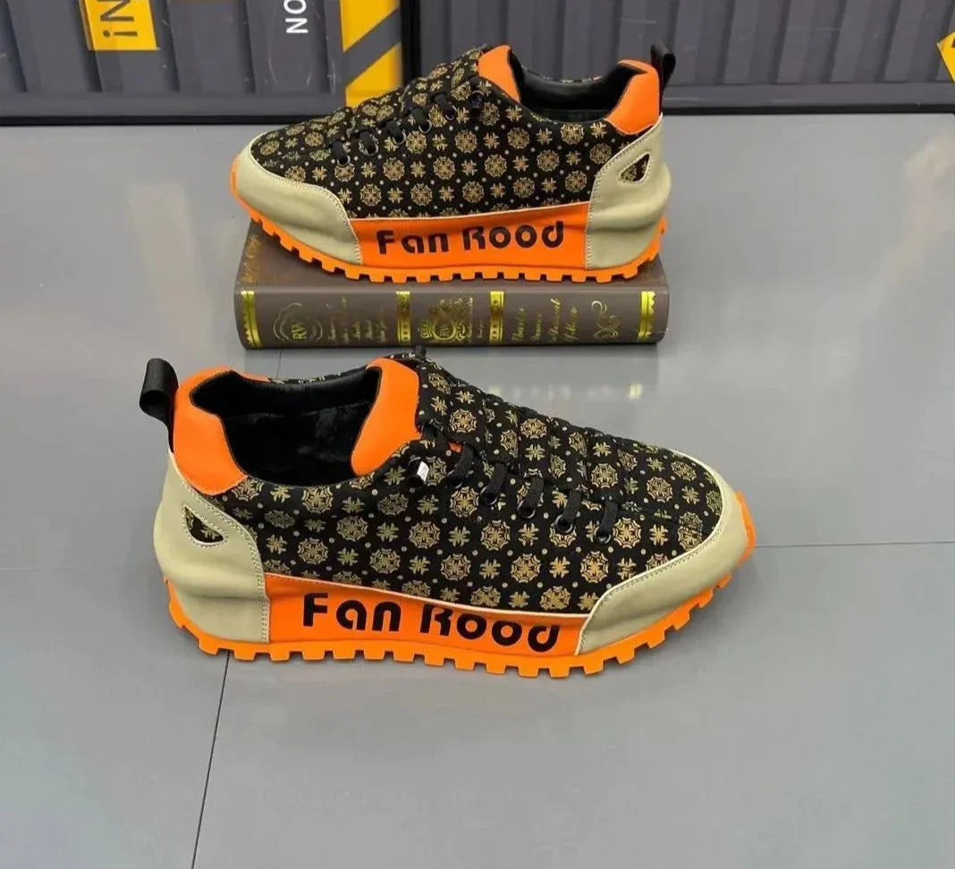 Chunky Sneakers - Luxury Fan Rood for Men Maxct