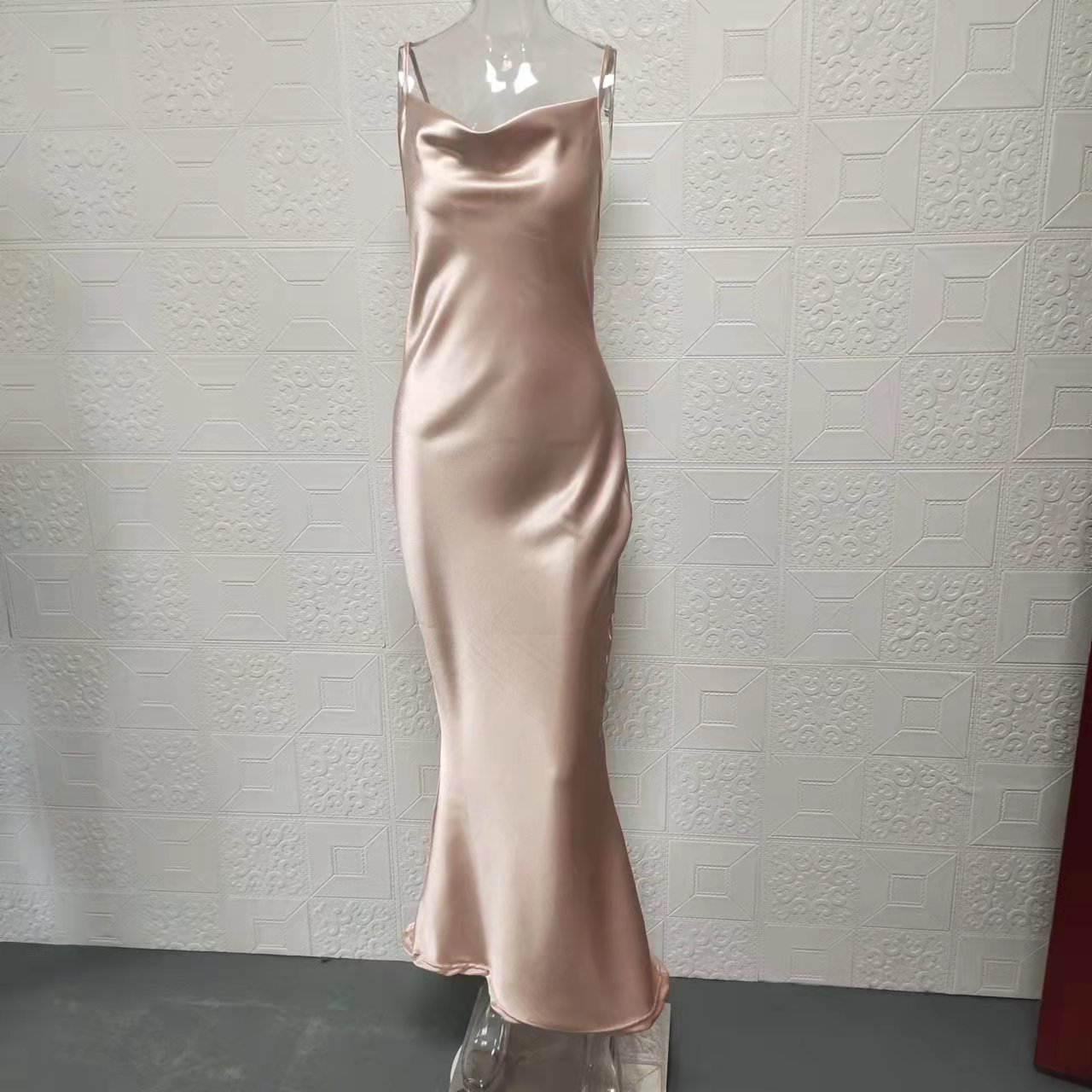 Maxct jester dress to impress Sexy Open Back Dress Women's Sexy Backless Dress Elegant Slim Strap Dress