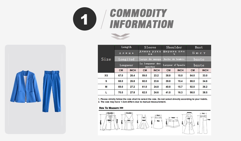2024 Women Fashion Two Pieces Sets Office Wear Blazers Coat And With Belt High Waist Pants Female