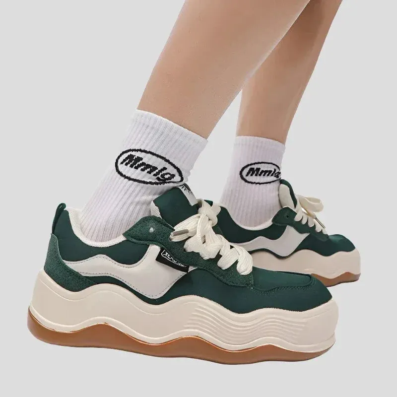 Dragon Style Chunky Platform Sneakers Unisex Maxct