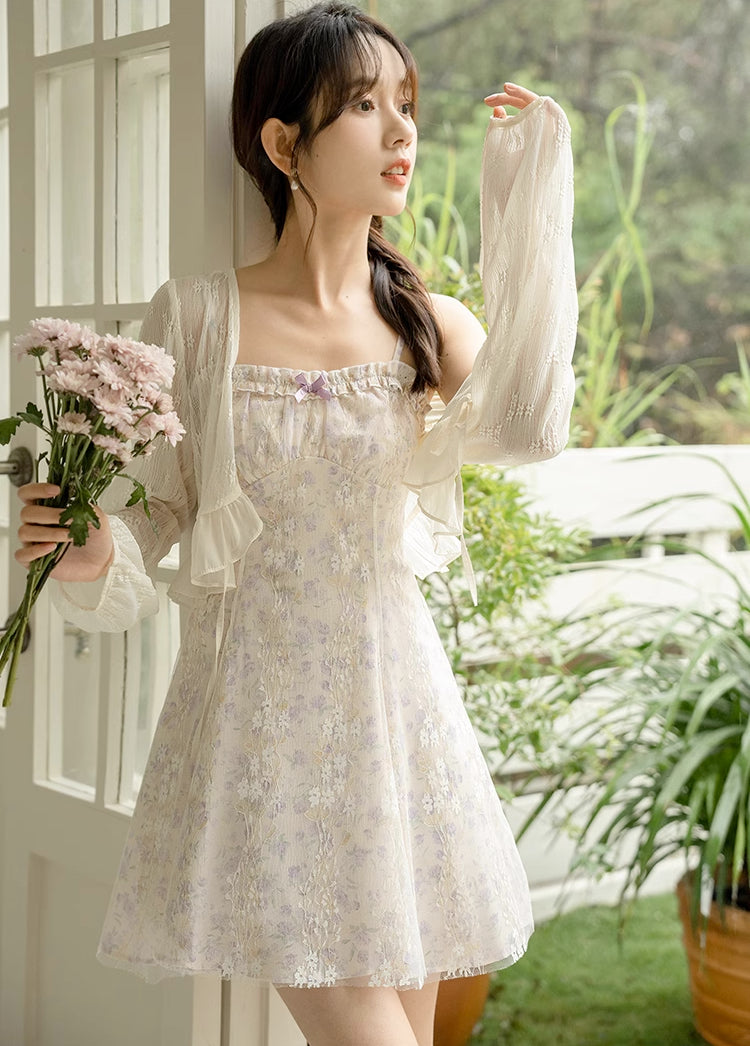 Twirly Floral Mini Cami Dress Maxct