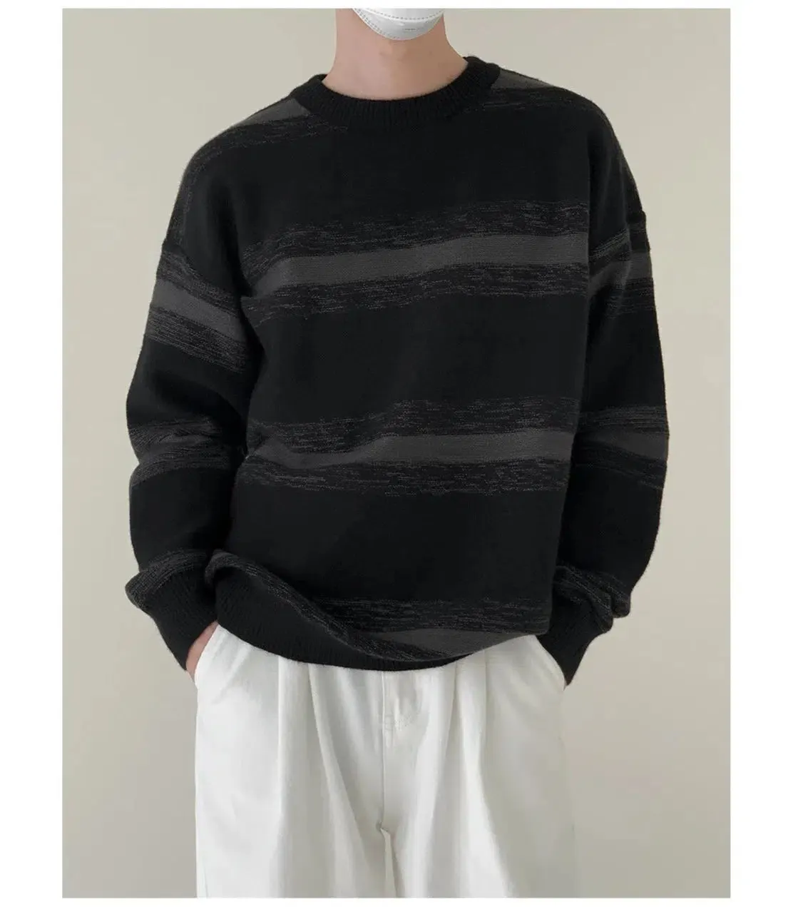 Maxct Thickness Striped Sweater