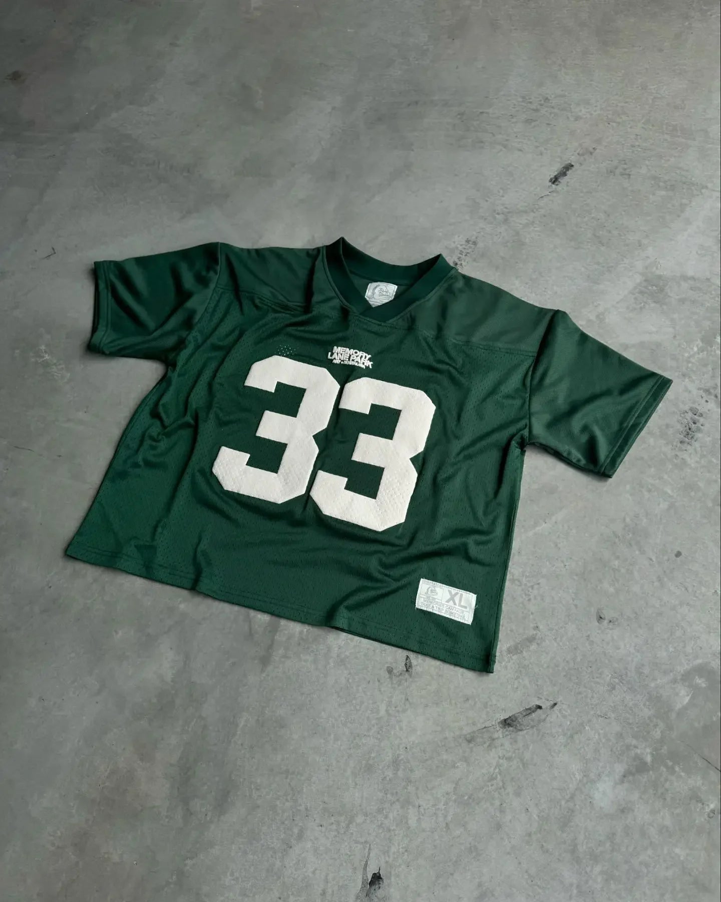 Maxct 90s Streetwear Summer Trendy Street Retro Hip-hop Jersey Football Clothes Couple Short-sleeved T-shirt Y2K Trend Splicing Number 33 Tops 1017