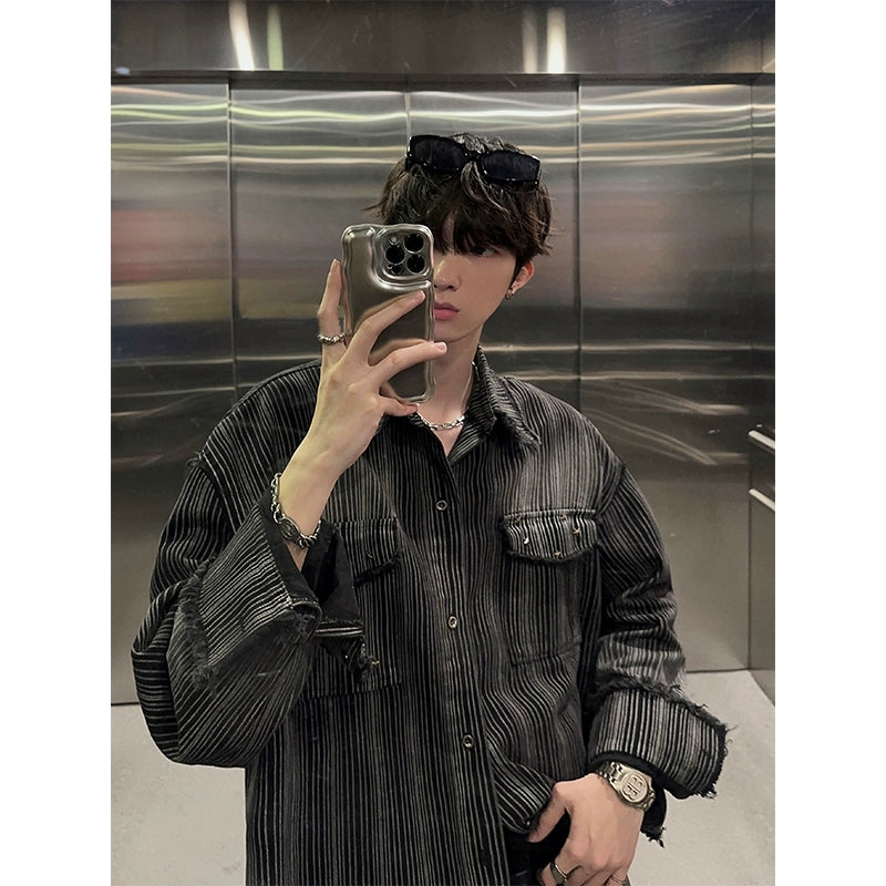 JM Thin Stripes Shirt Maxct