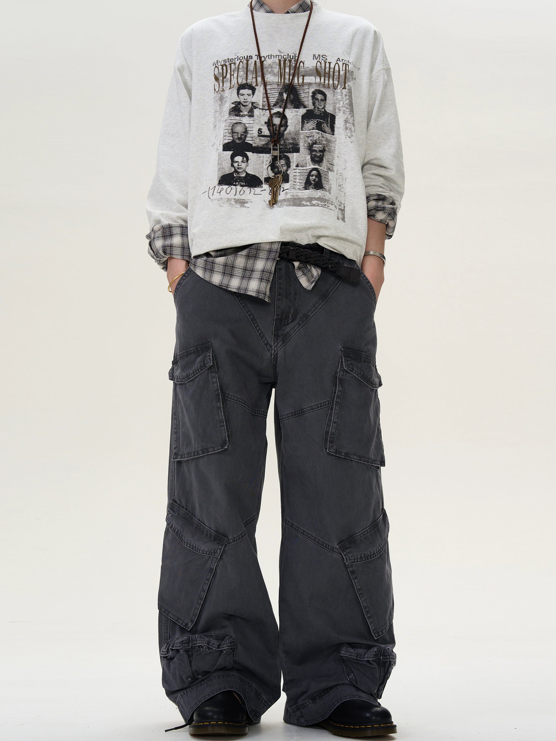 Madwitch Positioned Pockets Pants Maxct
