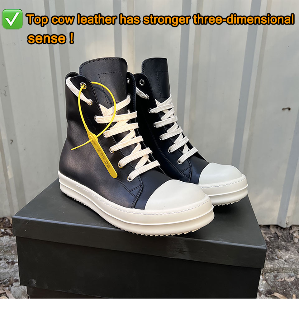 High Top Sneakers- Unisex Motorcycle Zip Boots