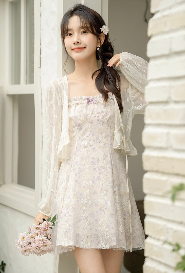 Twirly Floral Mini Cami Dress Maxct