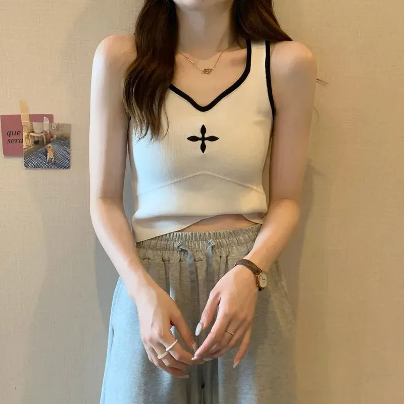Maxct &Casual Knitted Crop Top