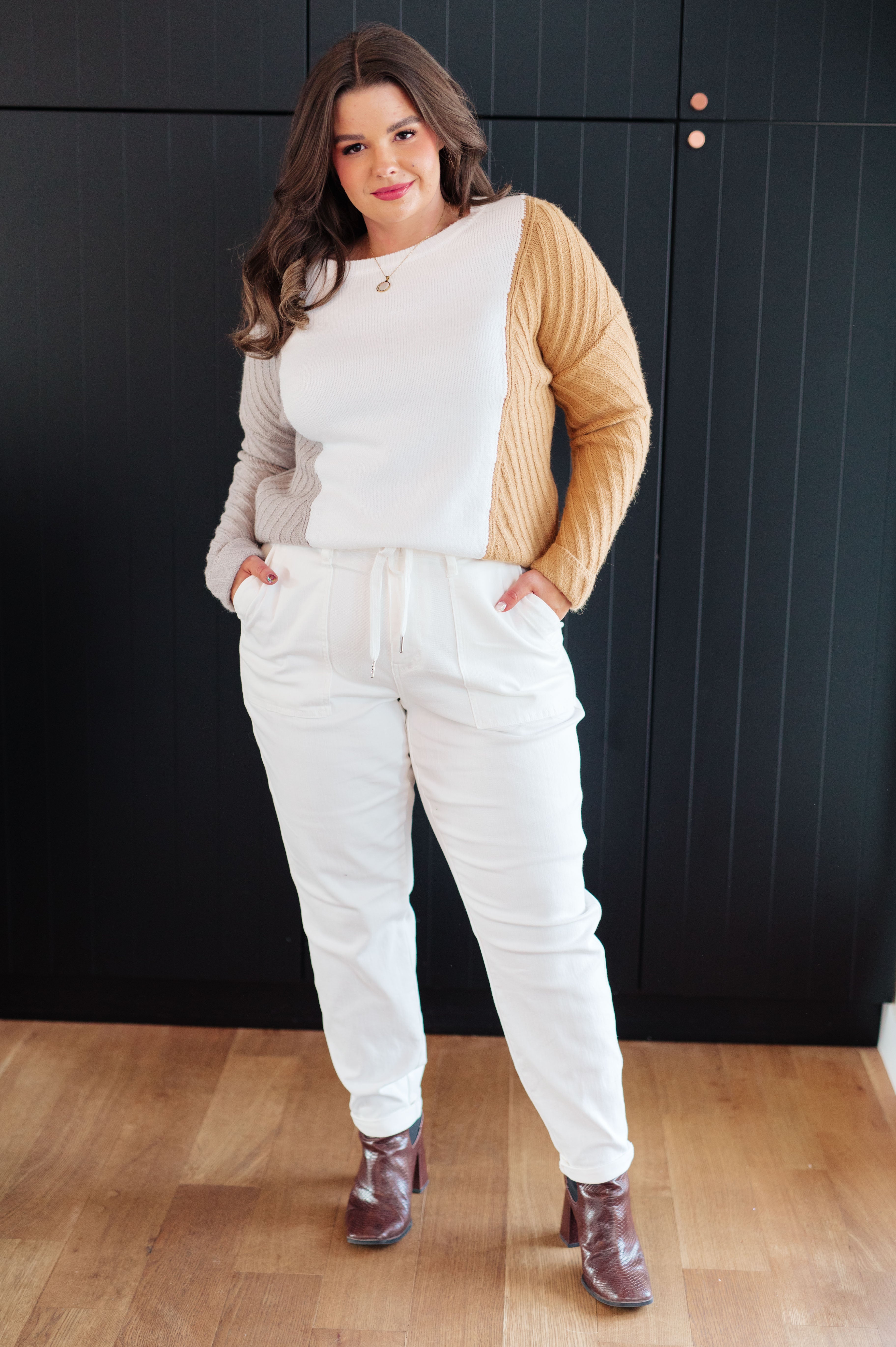 Maxct &This, That, and the Other Color Block Sweater