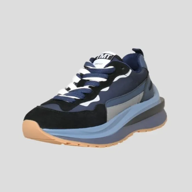Platform Leather Sneakers for Women Maxct