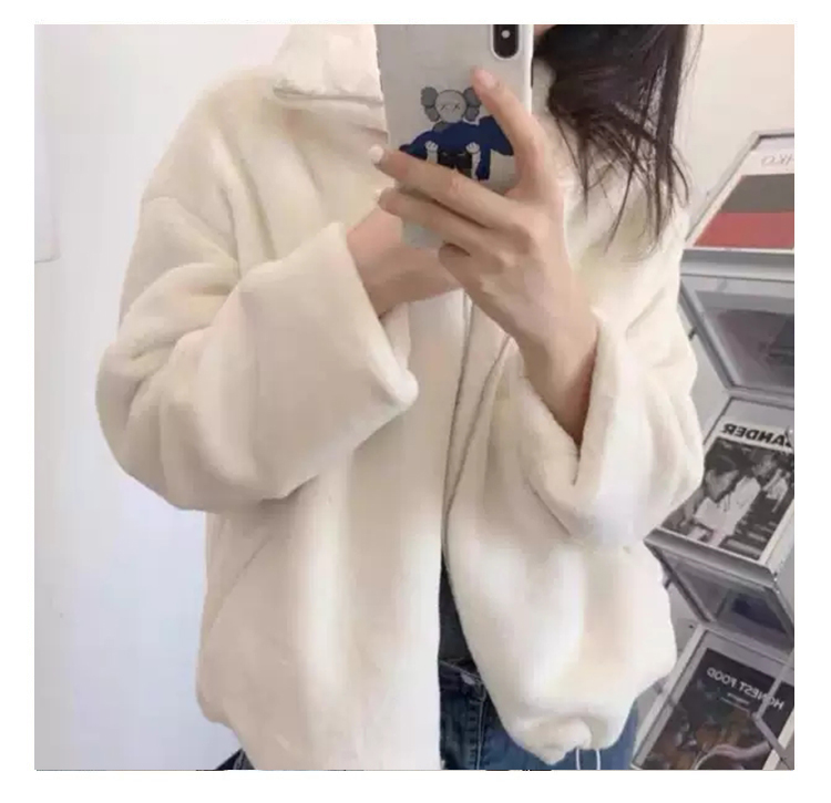 Women's Warm Fluffy Loose Hoodie - true deals club